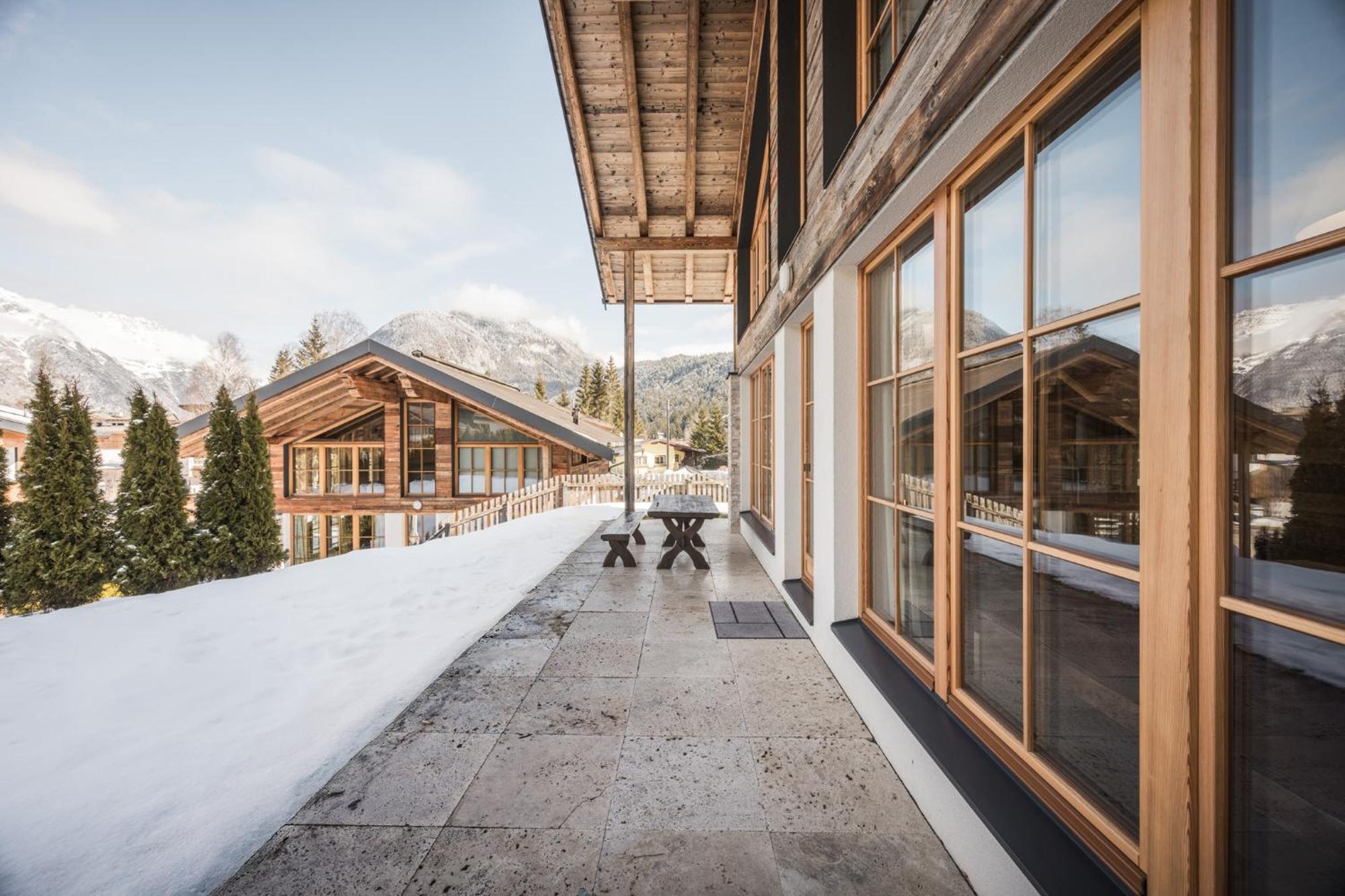 Im Weidach Superior Chalets Leutasch Esterno foto