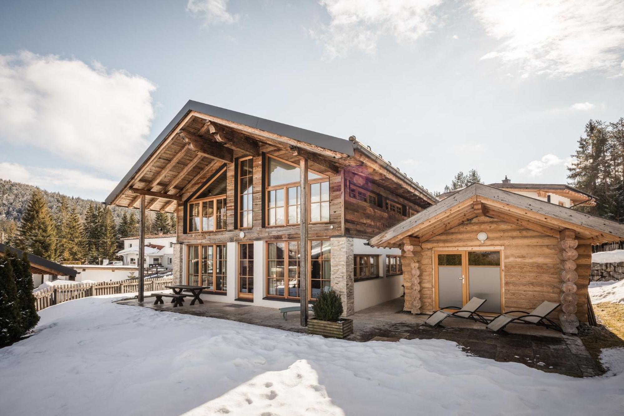 Im Weidach Superior Chalets Leutasch Esterno foto